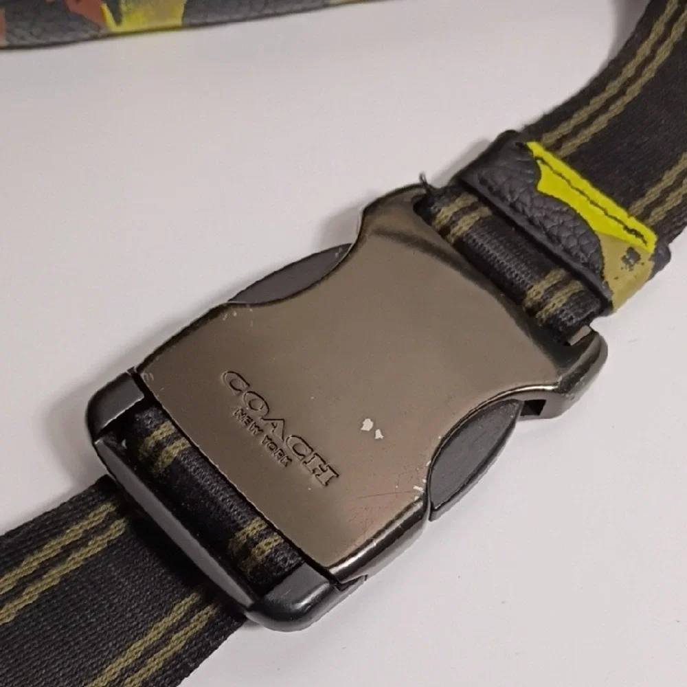 COACH Leatherware Camo‎ Belt Bag Crossbody Bag Urban Streetwear Fanny Pack6 - Picture 5 of 12
